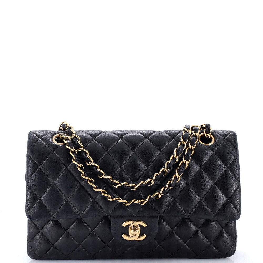 Chanel Medium Classic Double Flap Bag Quilted Lambskin